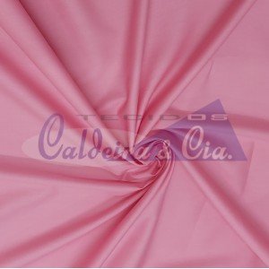 Tecido Tricoline Silky Lisa cor - 2164 (Chiclete)